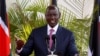 Rais Ruto wa Kenya akizungumza katika mkutano na waandishi wa habari katika Ikulu ya Nairobi, Mei 5, 2023. Picha na REUTERS/Moniah Mwangi