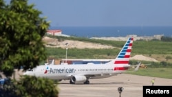 Një avion amerikan në Haiti në muajin maj