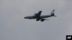 미 공군의 RC-135S ‘코브라볼’ 정찰기.