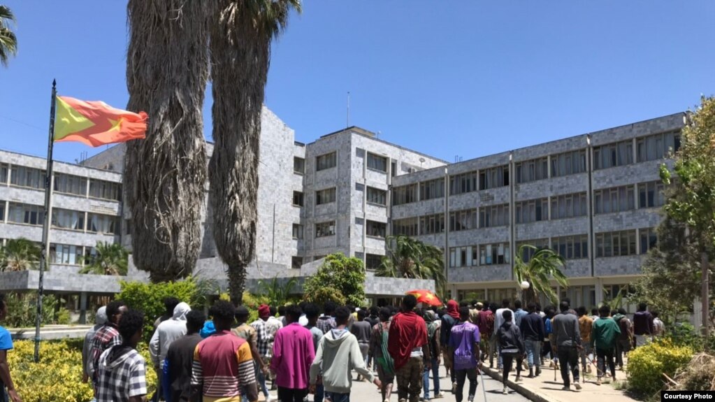 የትግራይ ኃይሎች የጦር አካል ጉዳተኞች የተቃውሞ ሰልፍ