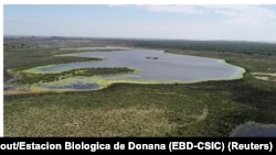 FILE -The lagoon of Santa Olalla at Donana National Park in southern Spain, Nov. 3, 2021. Handout via Reuters/Estacion Biologica de Donana (EBD-CSIC)