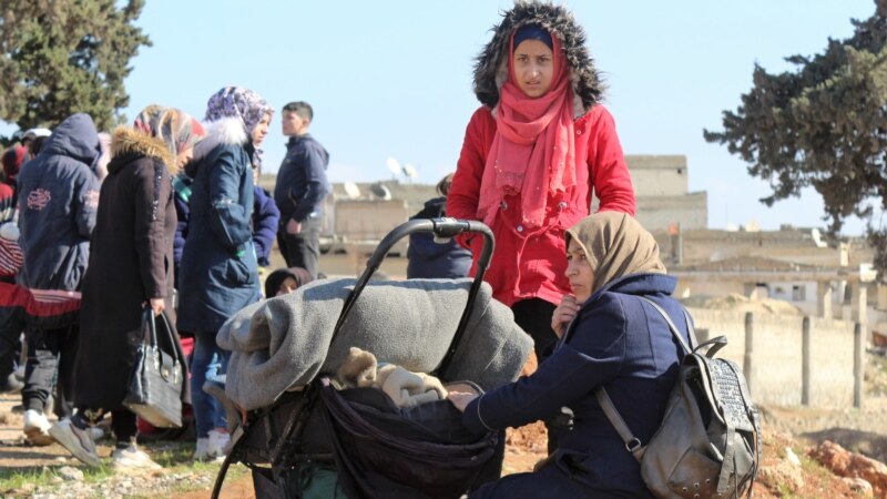 پاش بوومەلەرزەکە بەشێک لە کوردەکانی حەلەب ڕوو لە هەرێمی شەهبا دەکەن