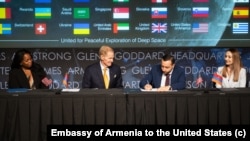 Հայաստանը ստորագրում է Արտեմիսյան համաձայնագիրը, 12 հունիսի, 2024թ., ք. Վաշինգտոն, ԱՄՆ