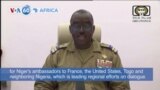 VOA60 Africa - Niger's junta revokes military agreements with France