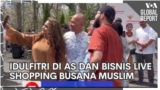  Idulfitri di AS dan Bisnis Live Shopping Busana Muslim Indonesia