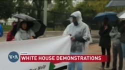 Sudanese Protestors Hold Rally at White House