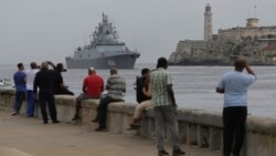 Barcos de guerra de Rusia llegan a La Habana tras realizar maniobras en el Atlántico