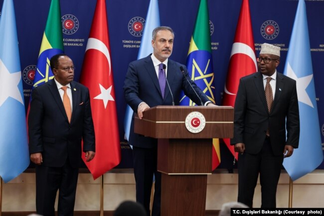 Etiyopya Dışişleri Bakanı Selassie ile Somali Dışişleri Bakanı Fiqi, 1 Temmuz’da Ankara’da biraraya gelmişti.