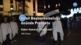 İsrail Başkonsolosluğu önünde protesto
