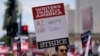 Members of the The Writers Guild of America picket outside Fox Studios, May 2, 2023, in Los Angeles. 