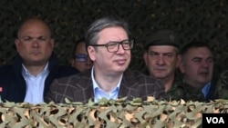 Predsednik Srbije Aleksandar Vučić prisustvovao je taktičkoj vežbi na poligonu Pasuljanske livade