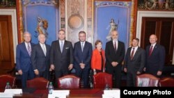 US Senators with officials from Western Balkans NATO member countries