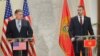 Press: Deputy Assistant Secretary of State and U.S.envoy for the Western Balkans U.S. Gabriel Escobar and prime minister MNE Milojko Spajic 