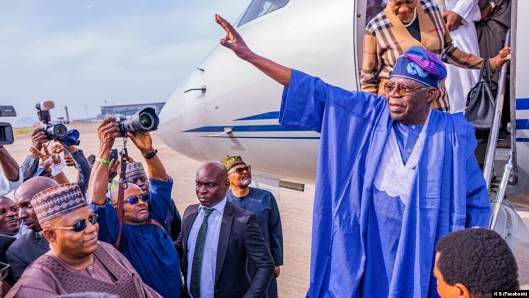 Dawowar Zababban Shugaban Najeriya Ahmed Bola Tinubu Najeriya Bayan Kammala Hutu A Ketare 1