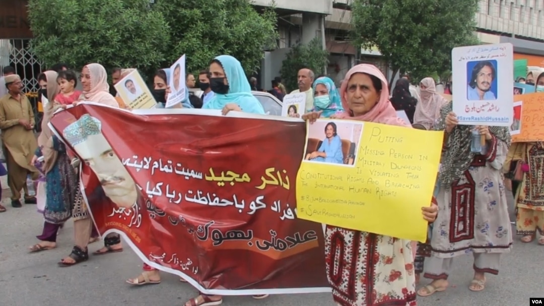 په کراچۍ کې د بې درکه بلوڅانو دپاره احتجاج او لاريون شوی