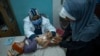 FILE - A Palestinian child receives a vaccine in Rafah, Gaza Strip, Jan. 2, 2024.