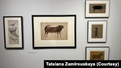 Outsider Art Fair 2023, картины Билла Трейлора. Фото: Татьяна Замировская