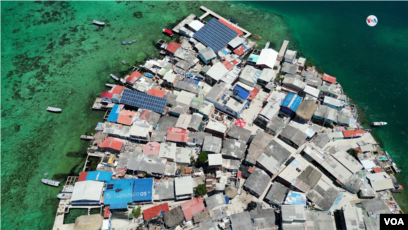 Santa Cruz del Islote una isla sobrepoblada en el Caribe