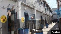 FILE - A view of an empty cell block at the National Penitentiary following violent clashes that led to a prison break, in Port-au-Prince, Haiti, March 3, 2024. Another break occurred Aug. 16, 2024, at a prison in Saint-Marc, officials said. 