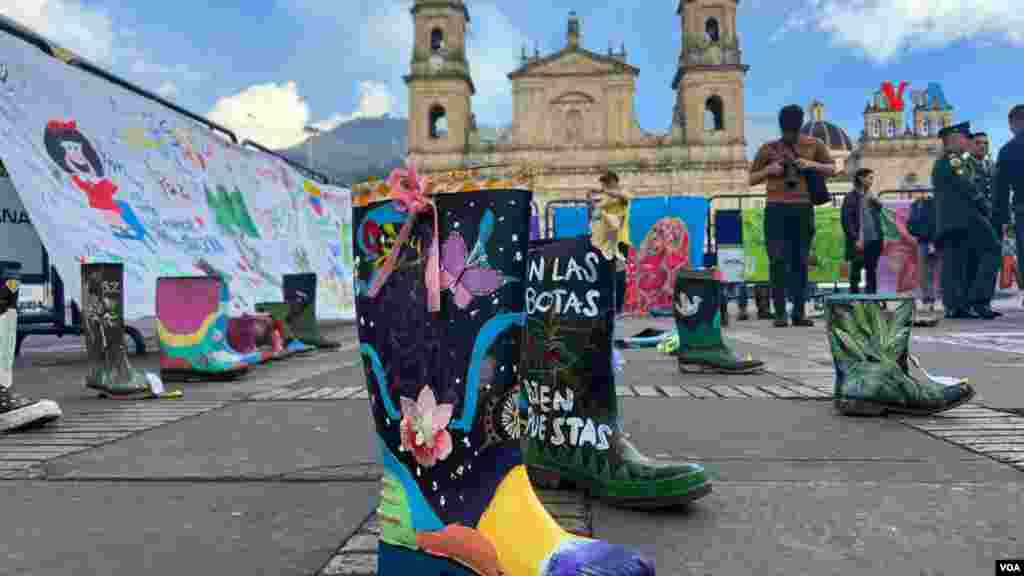 Homenaje a víctimas y desaparecidos en Colombia. [Foto: Sergio Leon/Pixammo]