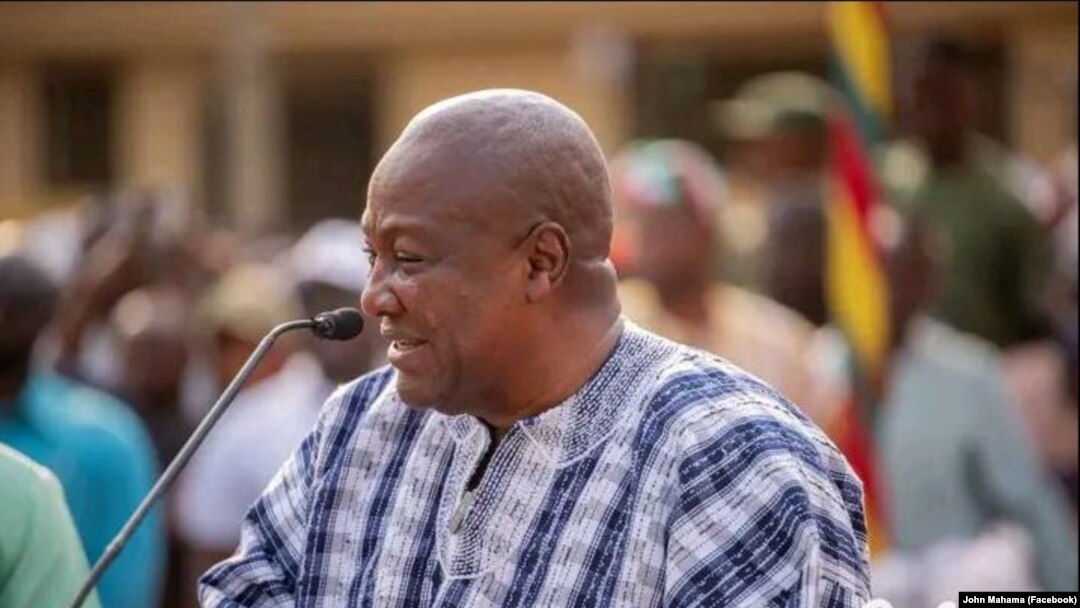Dan takaran Shugaban Kasa a karkashin tutar babbar jam’iyar adawa ta NDC a zaben 2024, kuma tsohon Shugaban Kasa, John Dramani Mahama, 