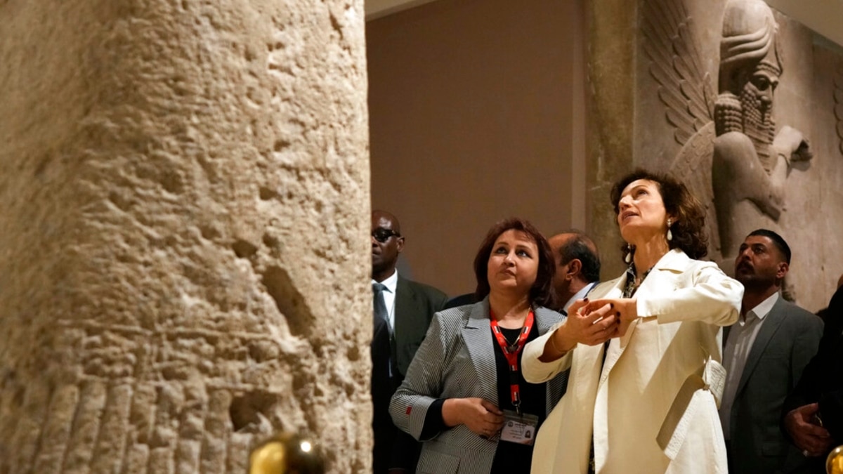 UNESCO Chief Promises Help in Restoring Iraq's Looted Sites - Vimarsana News
