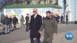 Biden Makes Surprise Kyiv Visit Ahead of Invasion Anniversary