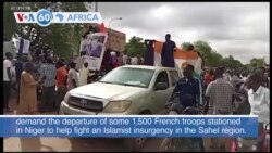 VOA60 Africa: Coup Supporters Rally in Niger, Mandela Washington Fellows Summit Comes to Close
