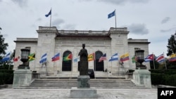 Edificio sede de la Organización de Estados Americanos (OEA) en Washington DC, visto el 22 de septiembre de 2023.