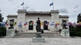 FILE - The Organization of American States (OAS) headquarters in Washington DC, Sept. 22, 2023.