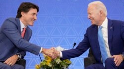 Joe Biden reçu par Justin Trudeau pour parler des demandeurs d'asile