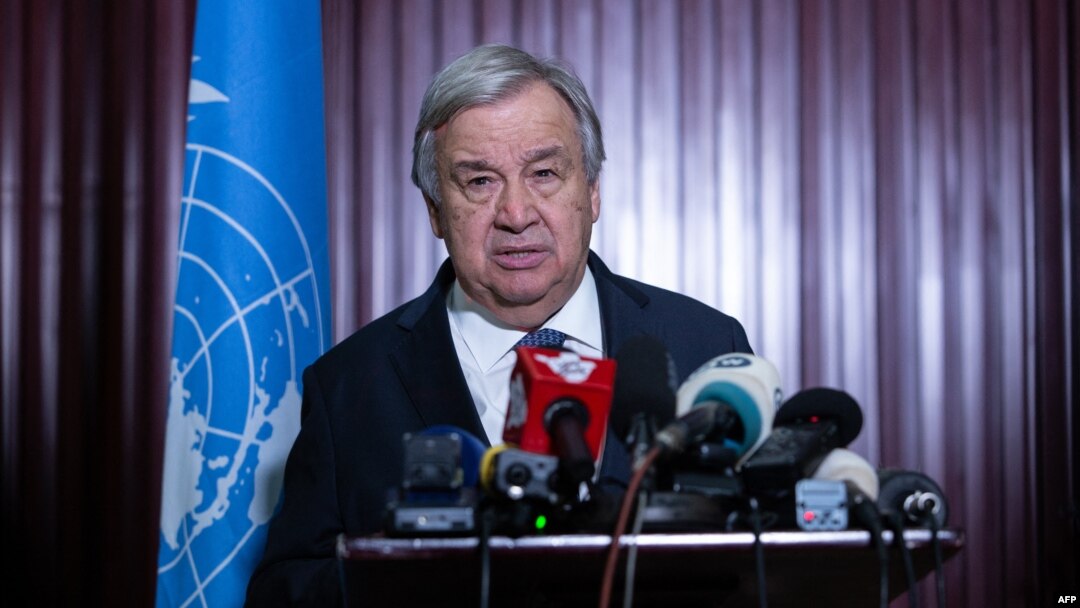 Sekjen PBB Antonio Guterres 