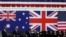 FILE - U.S. President Joe Biden, Australian PM Anthony Albanese and British PM Rishi Sunak deliver remarks on the Australia - UK - U.S. (AUKUS) partnership, after a trilateral meeting, at Naval Base Point Loma in San Diego, California, March 13, 2023. 