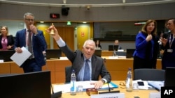 Gjatë një takimi të BE-së në Bruksel