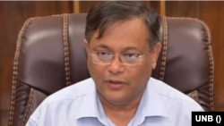 বাংলাদেশের তথ্যমন্ত্রী এবং ক্ষমতাসীন আওয়ামী লীগের যুগ্ম সাধারণ সম্পাদক হাছান মাহমুদ