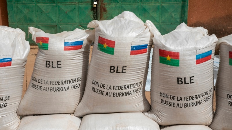 Le Burkina Faso reçoit 25.000 tonnes de blé offert par la Russie