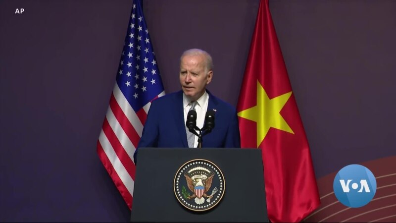 Biden: New US-Vietnam Strategic Partnership Not About Containing China