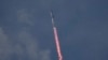 SpaceX巨型火箭第三次试飞以失联告终