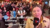 CHP Genel Merkezi önünde kutlamalar