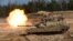 Танк M1A1 Abrams армії США під час навчань НАТО у Латвії, 26 березня 2021 REUTERS/Ints Kalnins