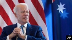 President Joe Biden answers questions on the U.S. debt limits ahead of a meeting with Australia's Prime Minister Anthony Albanese at G7 Summit in Hiroshima, Japan, May 20, 2023.