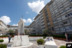 Poliklinik Universitas Agostino Gemelli di Roma, Rabu, 7 Juni 2023.(AP/Riccardo De Luca)