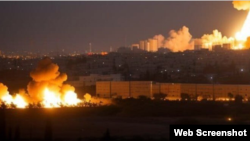 تصاویر منتشر شده از انفجار در اسرائیل (آرشیو)