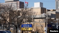 Đại sứ quán Canada ở Bắc Kinh, Trung Quốc, ngày 2/3/2022.