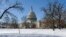 2024年1月17日，下雪后的华盛顿美国国会大厦。（美联社照片）