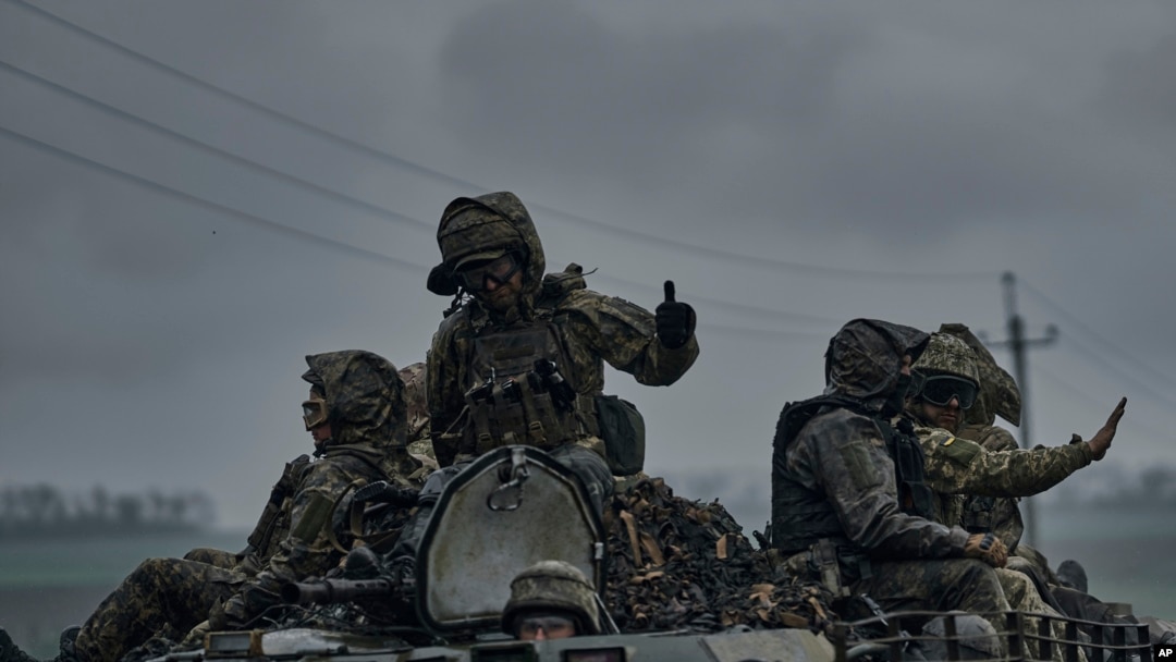 Украинские военные в районе Угледара (архивное фото)