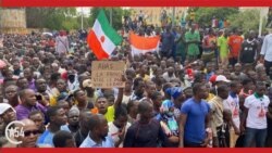 Africa 54: Nigerians Protests Against Sanctions, Fmr US President Trump to Appear In Court 