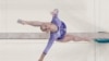 Alice D'Amato, of Italy, performs on the beam during the women's artistic gymnastics individual balance beam finals in Bercy Arena at the 2024 Summer Olympics, Aug. 5, 2024, in Paris. 