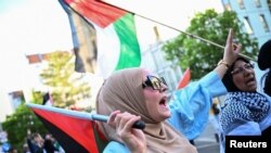 Berlin'de "Nakba" anma gününde dayanışma yürüyüşü düzenlendi.