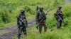 Para anggota kelompok milisi M23 di Kongo timur (foto: dok). 